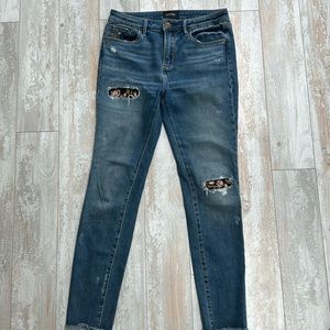 DRIFTWOOD Jackie High-Rise‎ Distressed Jeans sz 26